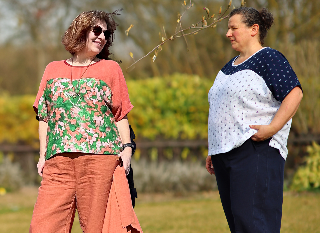 Asymmetrical Kimono-Style Shirt Pattern – EU Sizes 34–56