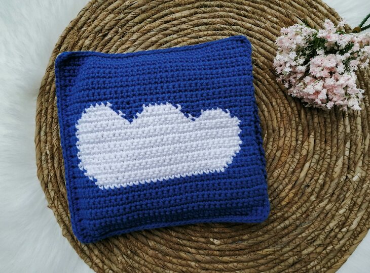  Häkelanleitung Hülle für Wärmekissen, Kirschkernkissen, Körnerkissen 