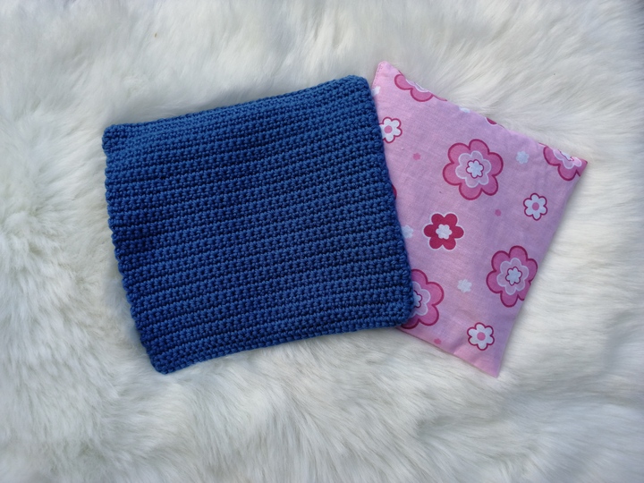  Häkelanleitung Hülle für Wärmekissen, Kirschkernkissen, Körnerkissen 