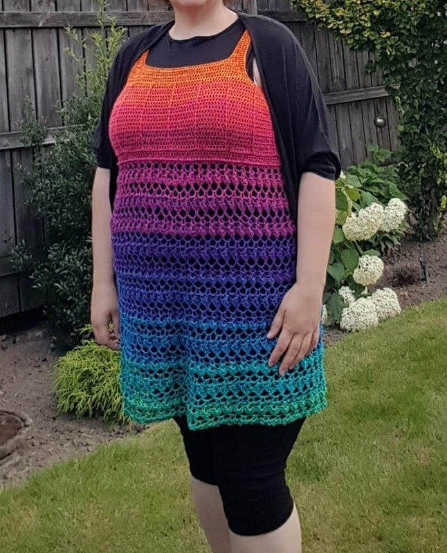 Rio de Janeiro - Top/Kleid häkeln in allen Damengrößen und Längen - Bild 2