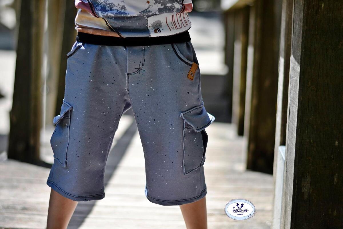 Gabor Cargohose: Shorts für Jungs (86-146 Nähanleitung &amp; Schnitt)