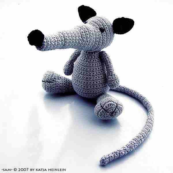 PDF Häkelanleitung Ratte Nagetier Amigurumi - Bild 2