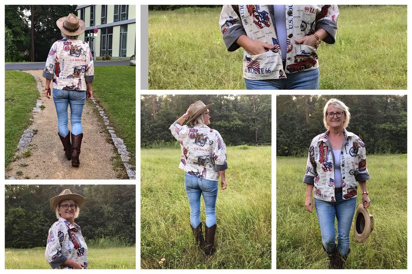 Heide Kimono Jacket overcize