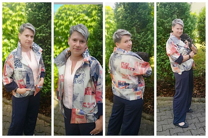 Heide Kimono Jacket overcize