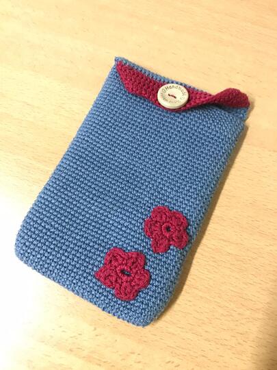 Häkelanleitung Tasche "Immer dabei" für E-Reader, Tablets, Smartphones