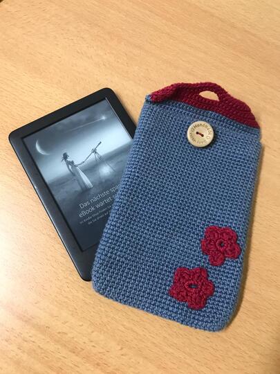 Häkelanleitung Tasche "Immer dabei" für E-Reader, Tablets, Smartphones