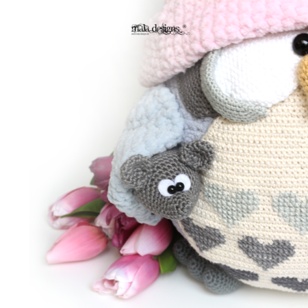 Owl, crochet pattern