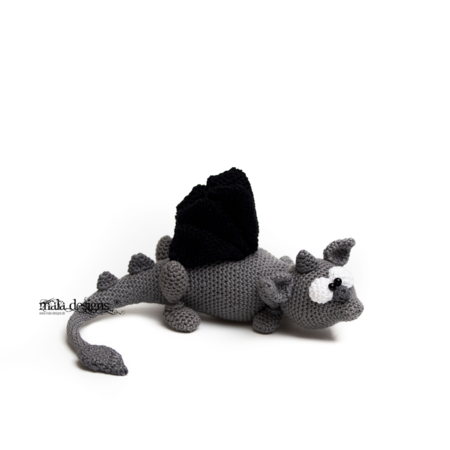 mini dragons with mushrooms