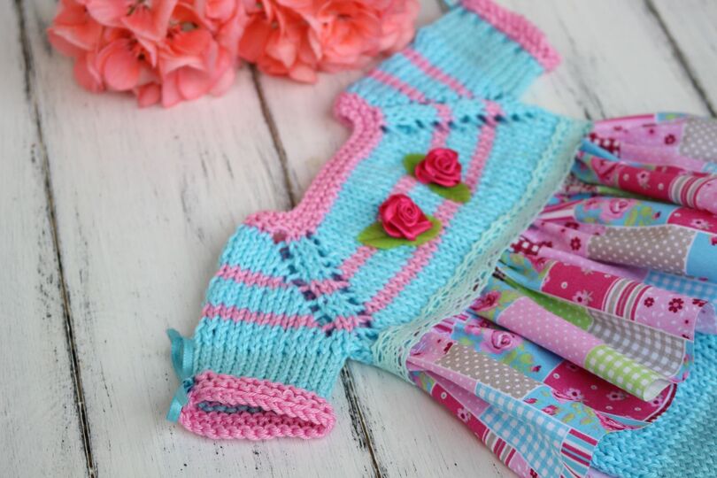 Dolls Overall Knitting Pattern