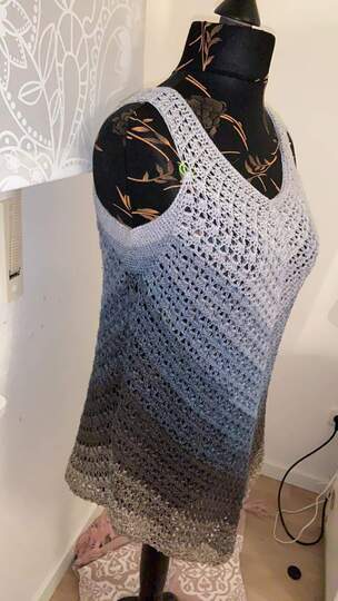 Kleid Ulla häkeln Hängerchen Top Shirt