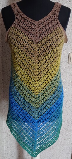 Kleid Ulla häkeln Hängerchen Top Shirt