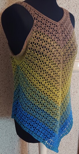 Kleid Ulla häkeln Hängerchen Top Shirt