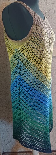 Kleid Ulla häkeln Hängerchen Top Shirt