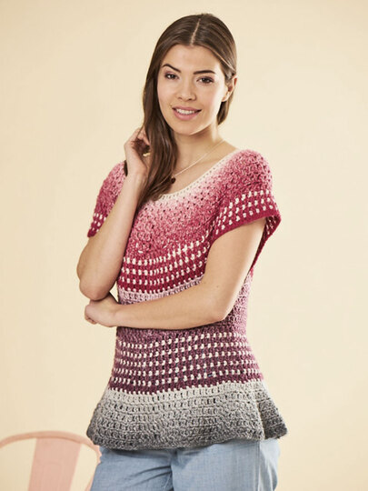 HÄKELPULLI ROSENDUFT