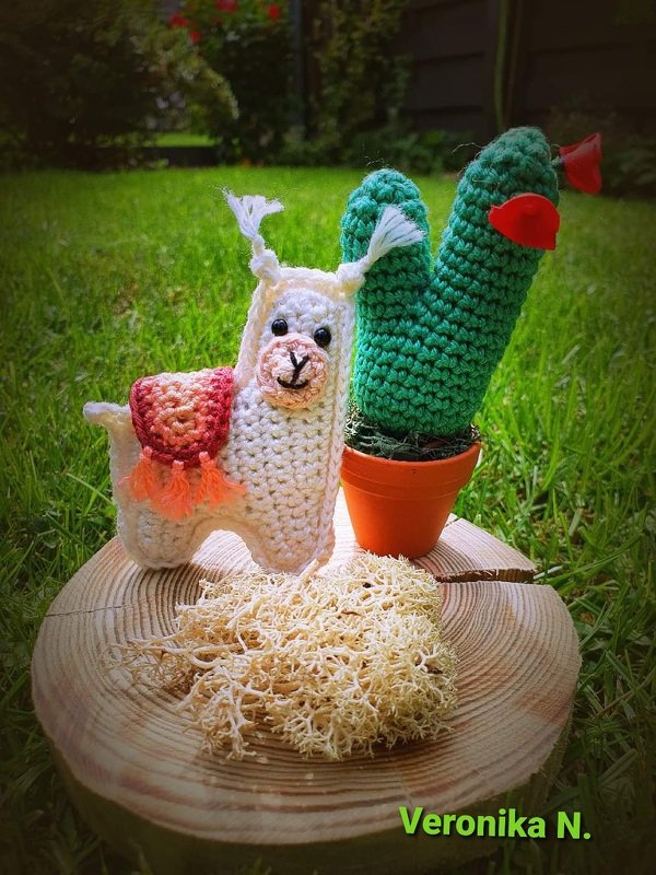 Häkelanleitung Pablo, das kleine Alpaka