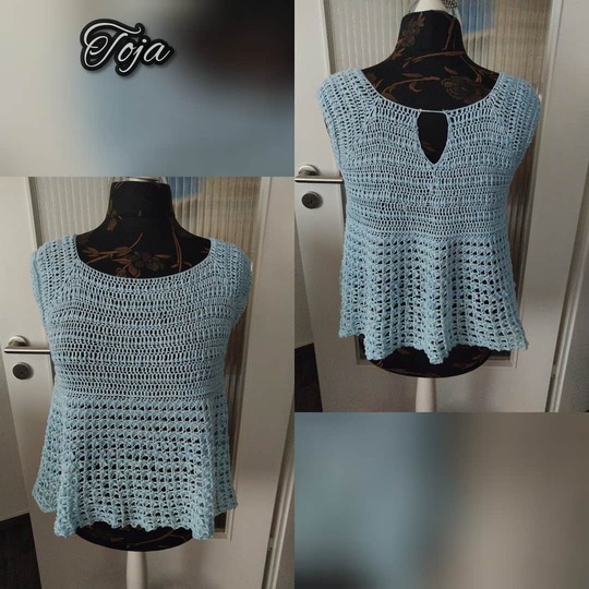 Toja -Shirt/Tunika/Kleid - RVO häkeln für Groß und klein