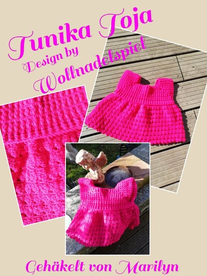 Toja -Shirt/Tunika/Kleid - RVO häkeln für Groß und klein