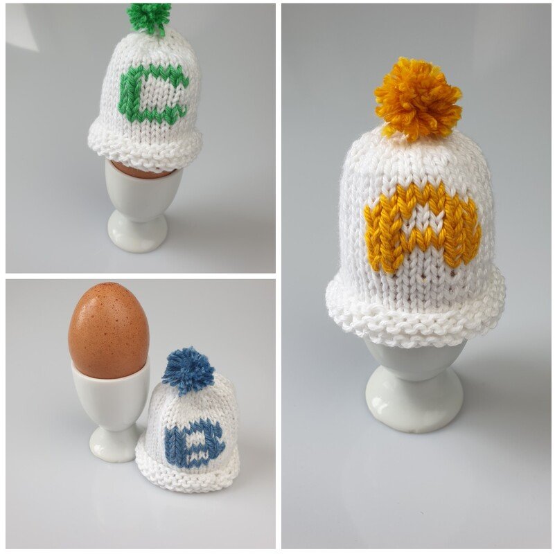 Pattern A B C customizable Egg Warmer - Image 4