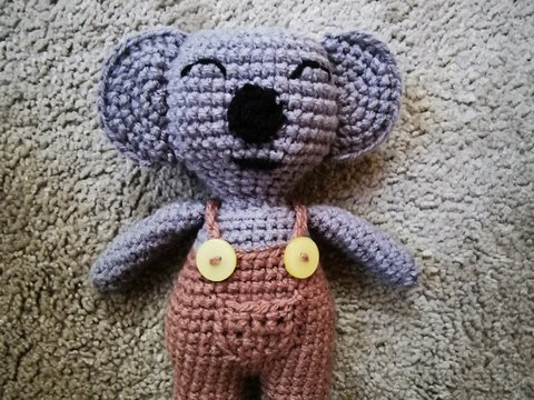 Häkelanleitung kleiner Koala