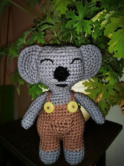 Häkelanleitung kleiner Koala