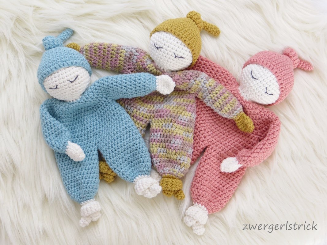 Häkelanleitung - Schlafpüppchen 'kleiner Zwerg' - Bild 6