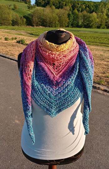 Anleitung Tuch Doppel-Symmi