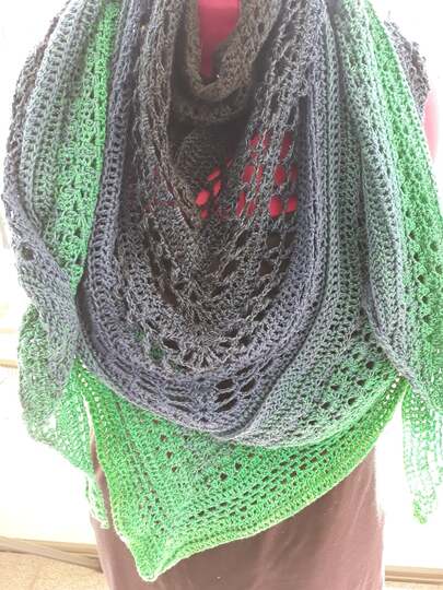 Anleitung Tuch Doppel-Symmi