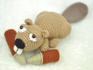 Crochet Pattern Beaver