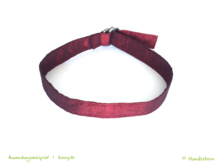 Neck BAND for dog bow tie or bow, Add-on. sewing tutorial