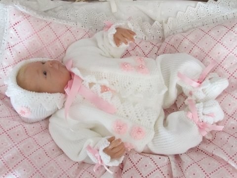 Sonderangebot Strickanleitungen 10 Stürck Gr. 50 für Baby und Reborn