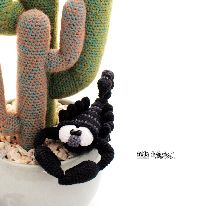 Kakteen mit kleinen Skorpionen - Bild 2