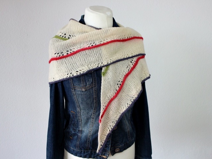 Strickanleitung Dreieckstuch "Nature"