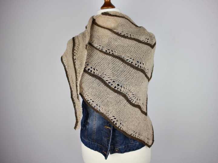 Strickanleitung Dreieckstuch "Nature"