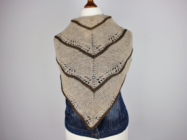 Strickanleitung Dreieckstuch "Nature"