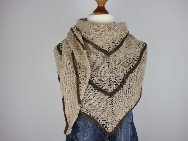 Strickanleitung Dreieckstuch "Nature"