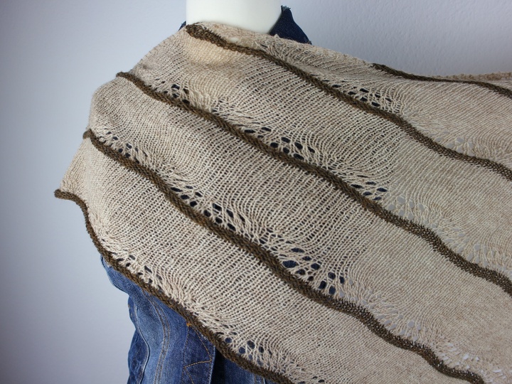 Strickanleitung Dreieckstuch "Nature"