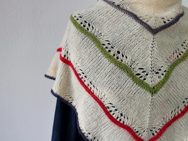 Strickanleitung Dreieckstuch "Nature"