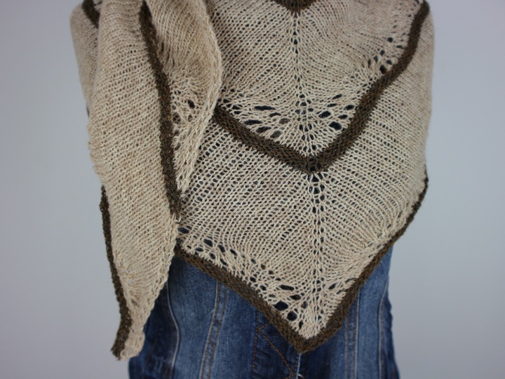 Strickanleitung Dreieckstuch "Nature"