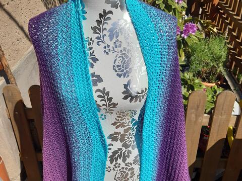 Anleitung Seelenwärmer "up and down" häkeln