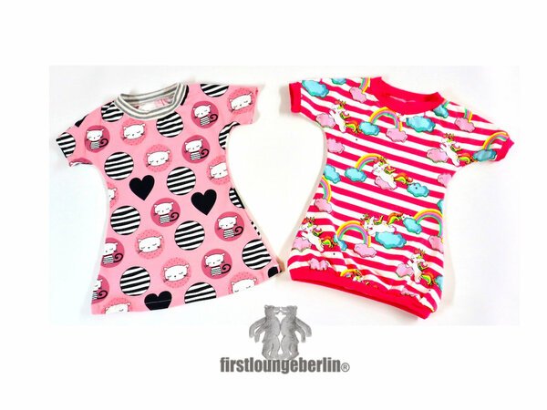 EASY KIDS TEE Kinder Shirt Unisex T-Shirt Top Jerseytop Baby E-Book Schnittmuster & Nähanleitung - DIY Design von firstloungeberlin