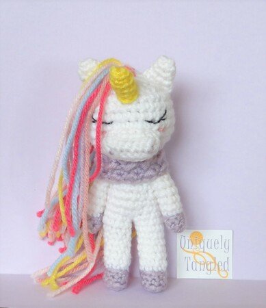 Pattern Unicorn Ulani- Crochet Amigurumi PDF- English