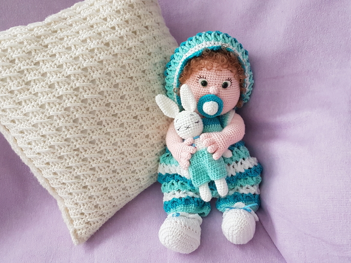 Puppenkleidung Sommerstrampler Baby Loui