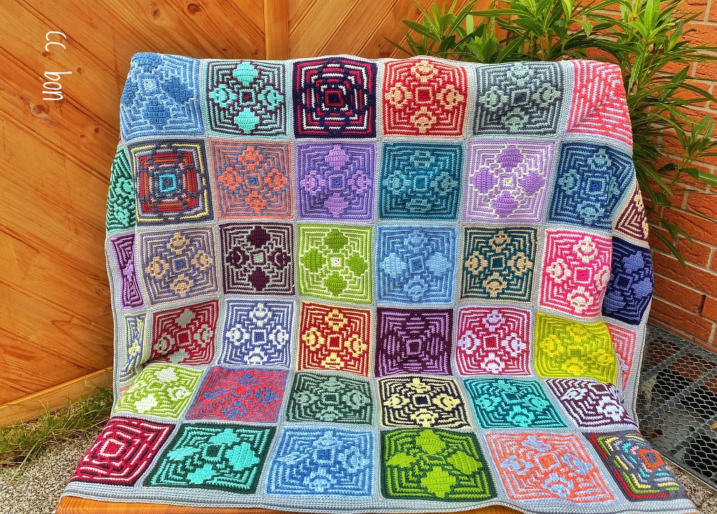 Anleitung Mosaik Square cc-Smile - Bild 7