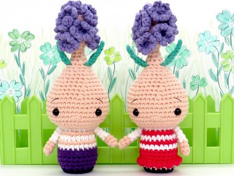 Pattern Amigurumi Baby Hyacinth