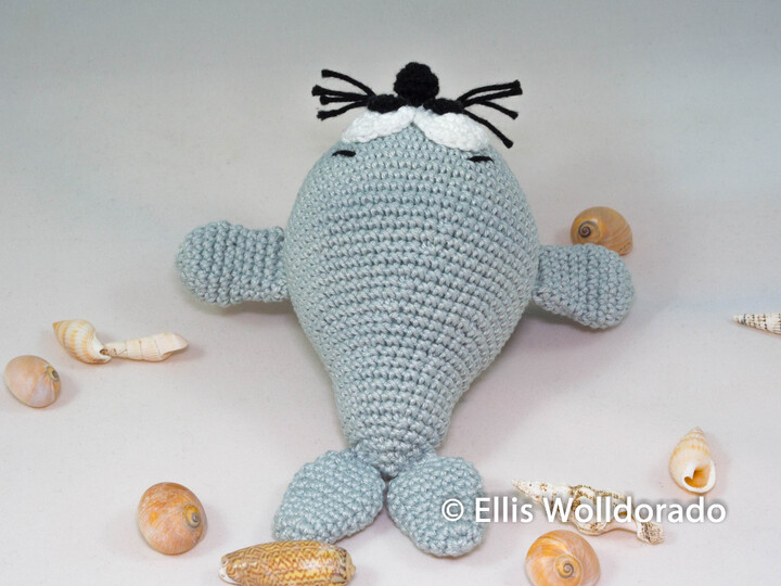 Robbe Sören, Amigurumi, Häkelanleitung