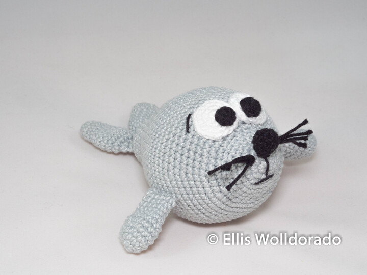 Robbe Sören, Amigurumi, Häkelanleitung