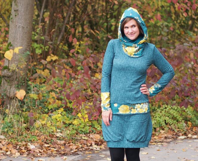 Anleitung Vinterglädjen - Kleid & Hoodie