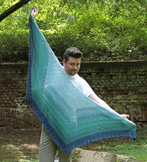 Anleitung Tuch "Tagfalter"