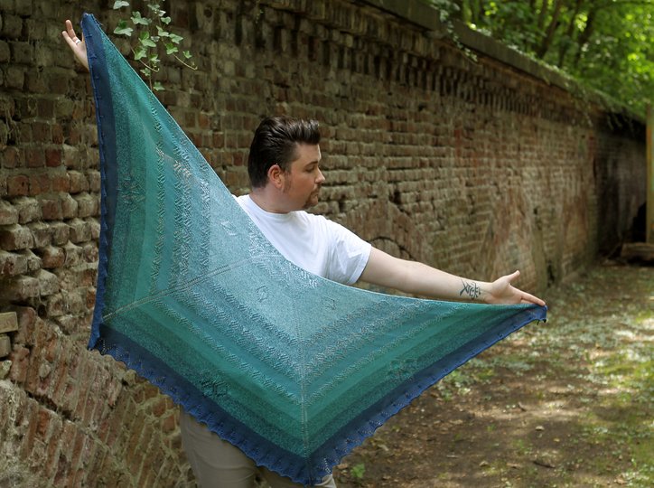 Anleitung Tuch "Tagfalter"