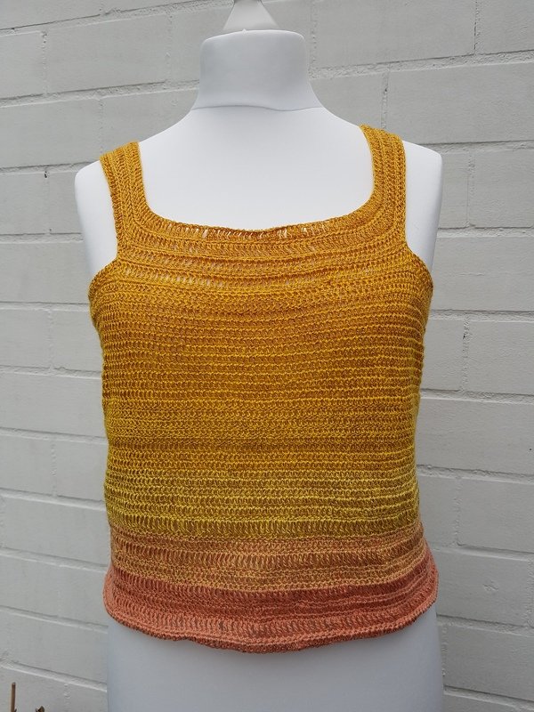 Anleitung Sommertop plus Weste - Bild 8